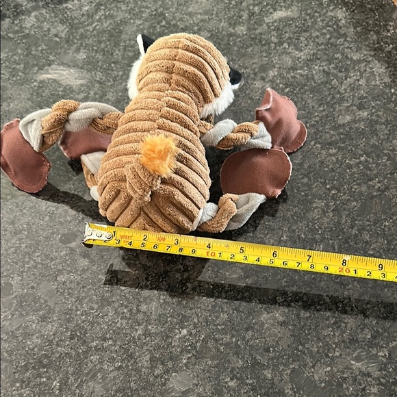 Plush Dog Toy Tiger with Rope Limbs Tug & Move Limbs 8” Dog Toy NWT - Picture 6 of 10